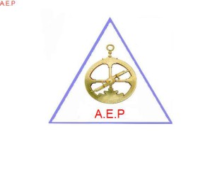Escudo AEP con triangulo