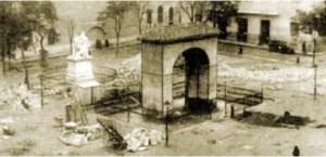 Plaza del Dos de Mayo año 1940